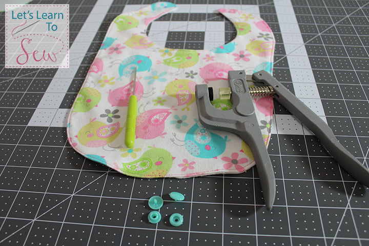 Reversible Baby Bib With Two Neck Style Options Videos included